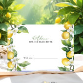 Squeeze Brautparty Advice for Bride Card Einladung