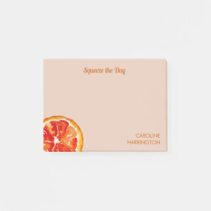 Squeeze den Tag Niedlichen Motivierend Orangenzitr Post-it Klebezettel