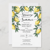 Squeeze ein bisschen mehr aus der GRILLEN der Somm Einladung (Vorderseite)