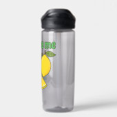 Squeeze Me I Dare You | Funny Lemon Water Bottle Trinkflasche (Rückseite)
