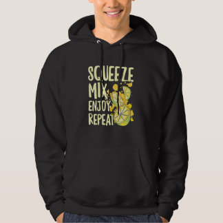 Squeeze   Mix  Enjoy   Repeat Quote for the Lemona Hoodie