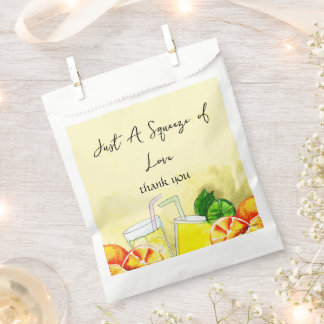 Squeeze of Love Zitronenlimonade Zitrone Zitrus Ho Geschenktütchen