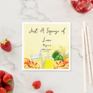 Squeeze of Love Zitronenlimonade Zitrone Zitrus Ho Serviette