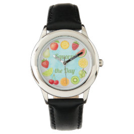 Squeeze the Day - Fun Fruit Watch for Kids Armbanduhr