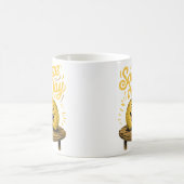 "Squeeze the Day" Lemon Motivation Kaffeetasse (Mittel)