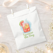 Squeeze the Day - Summer Fruit Gastgeschenk Bag Geschenktütchen (Ausgeschnitten)