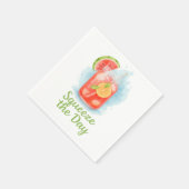 Squeeze the Day - Summer Fruit Party Napkins Serviette (Ecke)