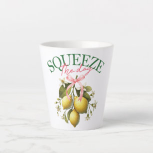Squeeze the Day Vintage-Limonen-Botanik Milchtasse