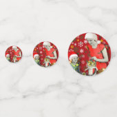 Squeeze your Christmas Konfetti (Rückseiten)