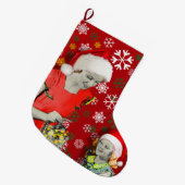  Squeeze your Xmas Großer Weihnachtsstrumpf (Vorderansicht (hängend))