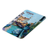 Squero di San Trovaso - Venedig, Italien Magnet (Linke Seite)