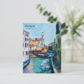 Squero di San Trovaso - Venedig, Italien Postkarte (Stehend Vorderseite)