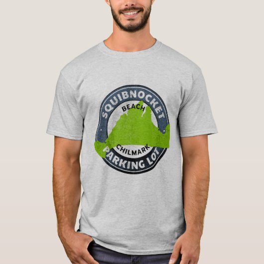Squibnocket Beach Parkplatz Lot Shirt (Vorderseite)
