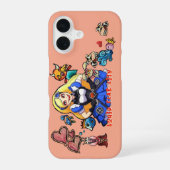 Squid Fear City ALICE EDITION iPhone 16 Hülle (Rückseite)