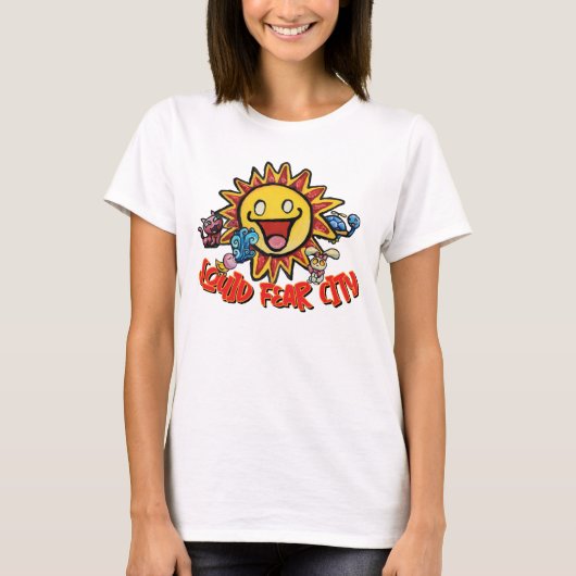 Squid Fear City Grafik T-Shirt (Vorderseite)