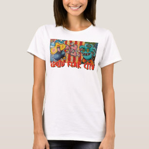 Squid Fear City Grafik-T-Shirt T-Shirt