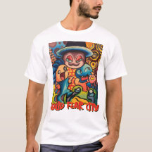 Squid Fear City Grafik Weißes T-Shirt
