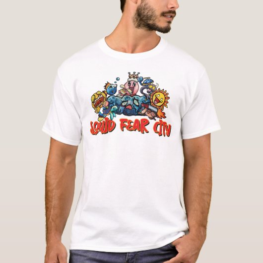 Squid Fear City Graphic Tee (Vorderseite)