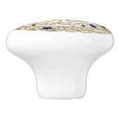 Squid Gold Crystal Ocean Sea 2D graphic gemstone Keramikknauf (Seitenansicht)