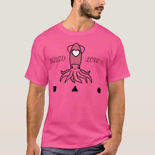 Squid love friends T-Shirt (Vorderseite)