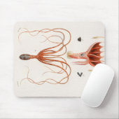 Squid Octopus Mousepad (Mit Mouse)