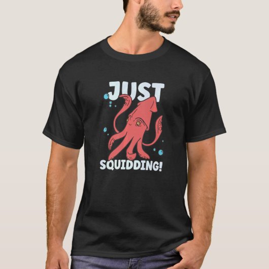Squid  Octopus  Squid Marine Biologist  1 T-Shirt (Vorderseite)
