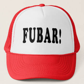 Squidbillies FUBAR! Fernlastfahrer-Hut Truckerkappe