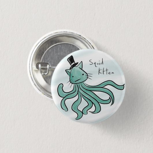 SquidKitten Button (Vorne & Hinten)