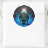 SQUIDNITE RUNDER AUFKLEBER (Tasche)