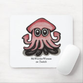 Squido Tintenfisch, MeWarriorFrau auf Twitch Mousepad (Mit Mouse)