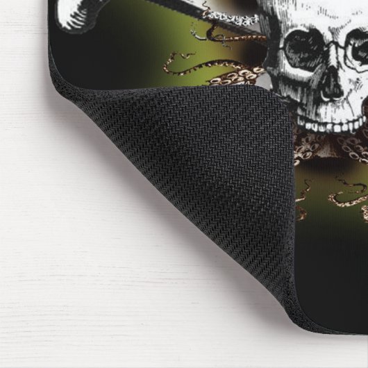 SquidSkull King Mouse Pad Mousepad (Ecke)