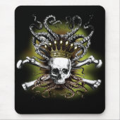 SquidSkull King Mouse Pad Mousepad (Vorne)