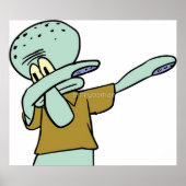 Squidward Dab Poster (Vorne)
