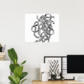 Squiggle II Poster (Heimbüro)