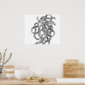 Squiggle II Poster (Küche)