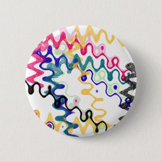 Squiggle-Wellen-Knopf Button (Vorderseite)