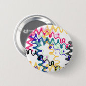 Squiggle-Wellen-Knopf Button (Vorne & Hinten)