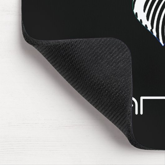 Squiggleherzen. Trance Mousepad (Ecke)