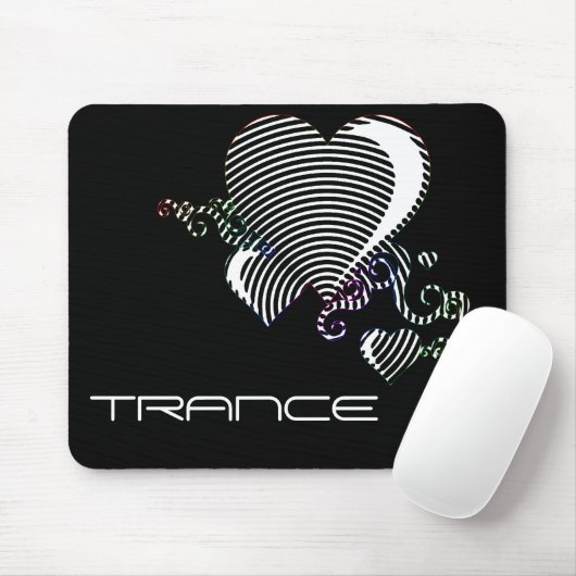 Squiggleherzen. Trance Mousepad (Mit Mouse)