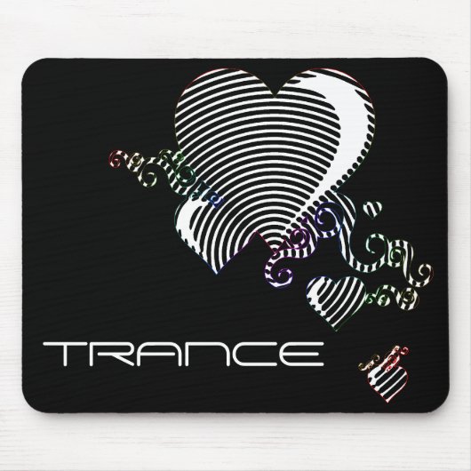 Squiggleherzen. Trance Mousepad (Vorne)