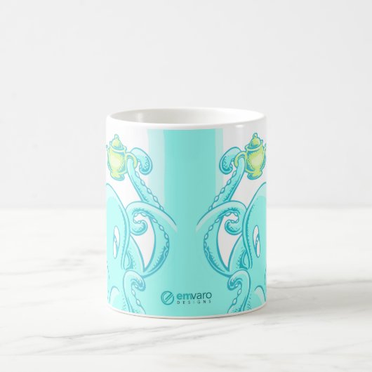 Squiggles: Der perfekte Kaffee (blau) Kaffeetasse (Mittel)