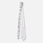 Squiggles-Krawatte Krawatte (Rückseite)