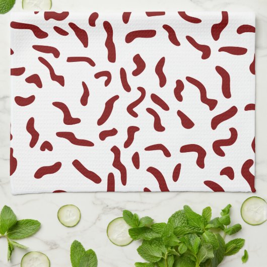 Squiggles Pattern Küchentuch (Gefaltet)