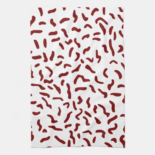 Squiggles Pattern Küchentuch (Vertikal)