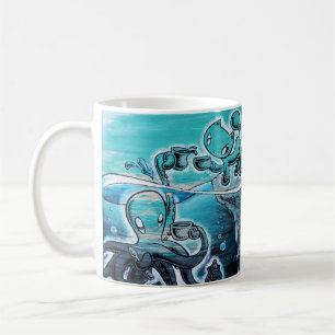 Squiggles+Skribbles: Überwindung von Chancen Kaffeetasse