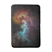 Squiggley Nebula Star Dust Cloud CRQENH Badematte (Vorderseite Vertikal)