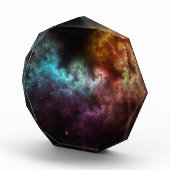 Squiggley Nebula Star Dust Cloud CRQENH Fotoblock (Rechts)