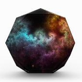 Squiggley Nebula Star Dust Cloud CRQENH Fotoblock (Vorderseite)