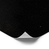 Squiggley Nebula Star Dust Cloud CRQENH Poster (Ecke)