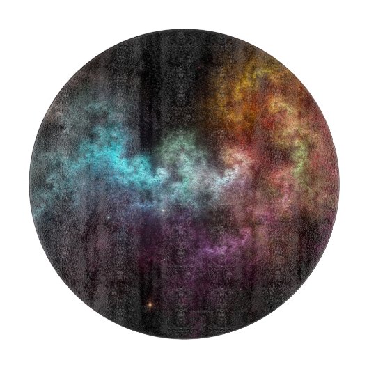 Squiggley Nebula Star Dust Cloud CRQENH Schneidebrett (Vorderseite)